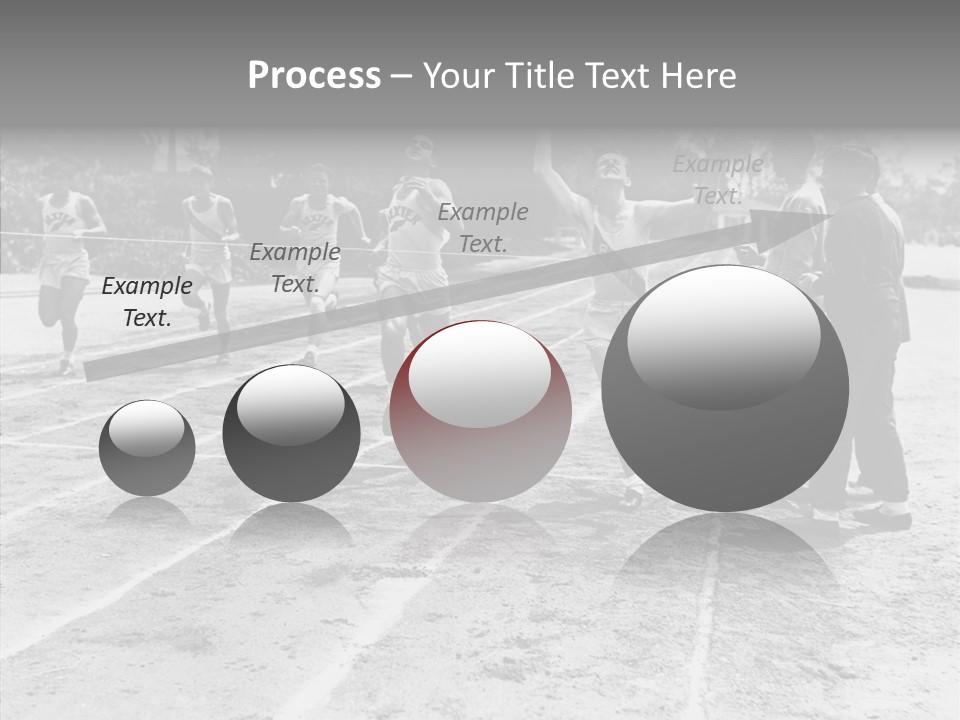 Athlete Thrill Smile PowerPoint Template