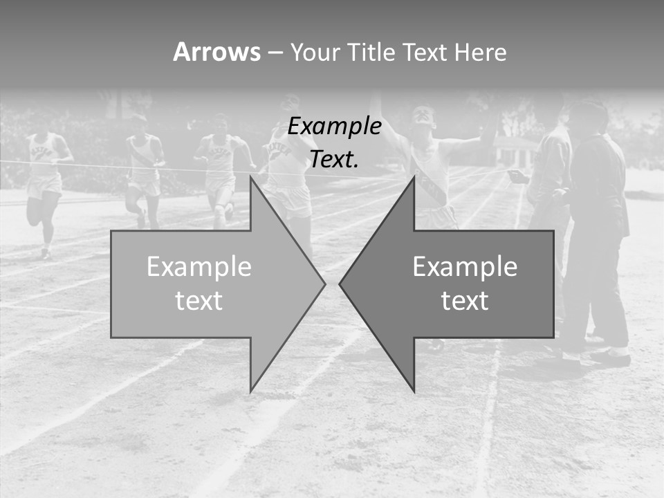 Athlete Thrill Smile PowerPoint Template