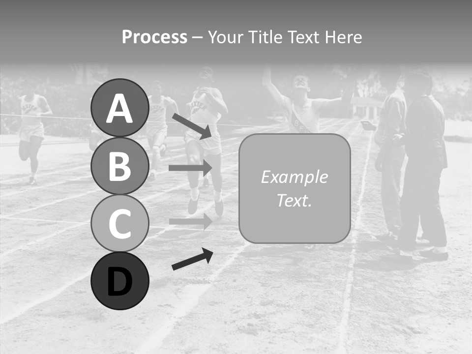 Athlete Thrill Smile PowerPoint Template