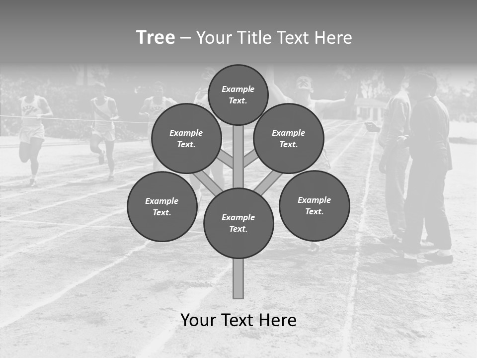 Athlete Thrill Smile PowerPoint Template