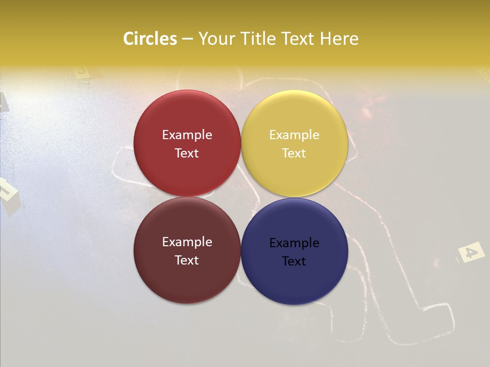 Policeman Silhouette Officer PowerPoint Template