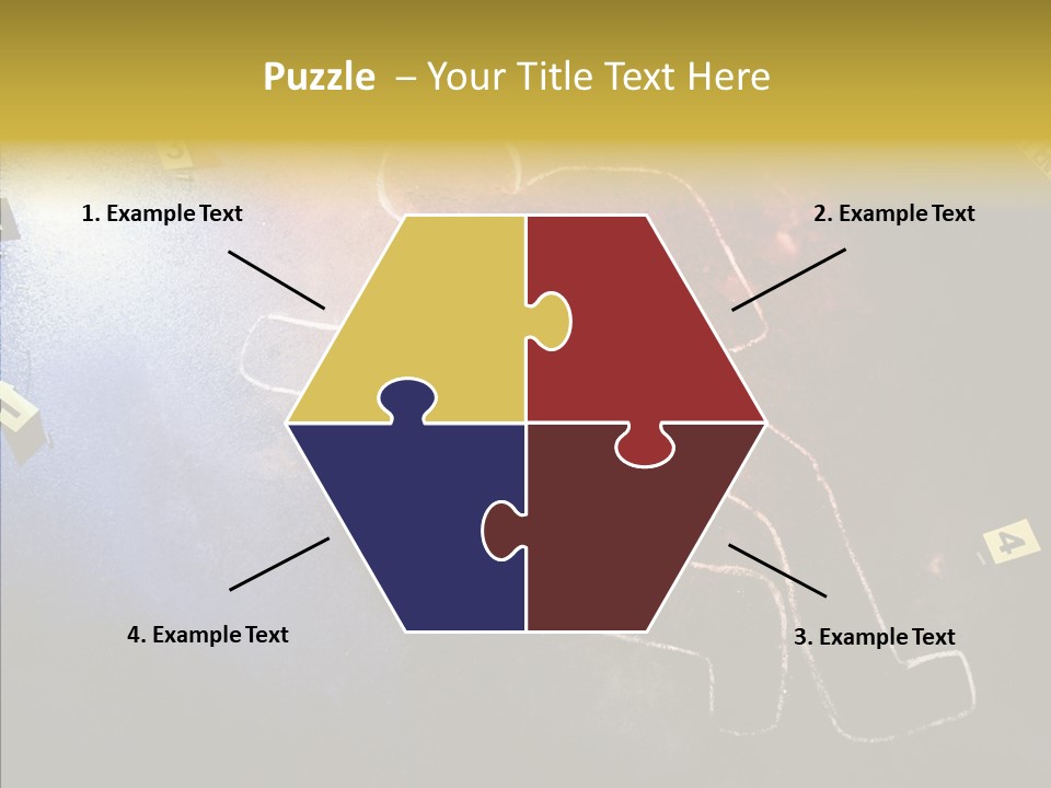 Policeman Silhouette Officer PowerPoint Template