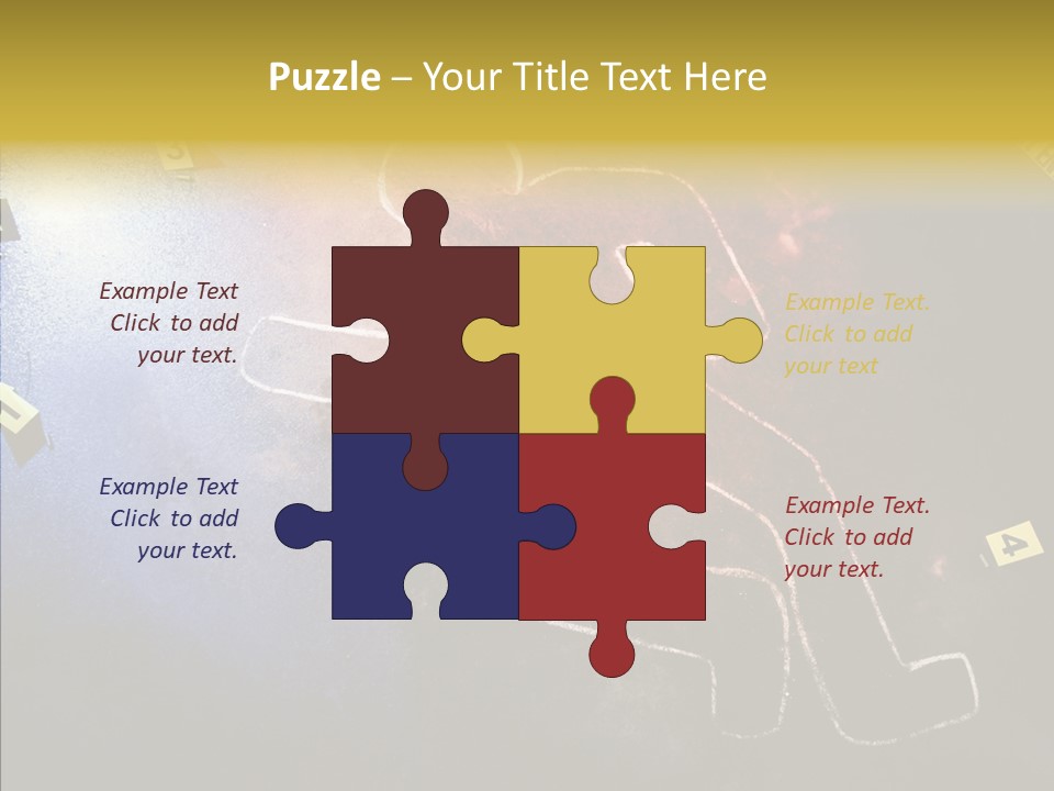 Policeman Silhouette Officer PowerPoint Template