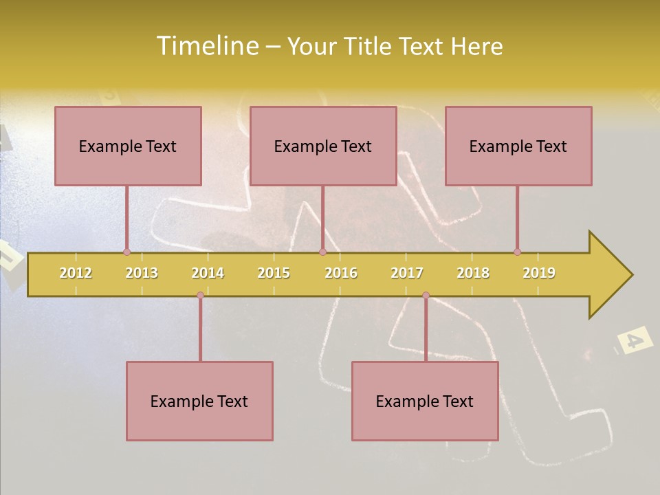 Policeman Silhouette Officer PowerPoint Template