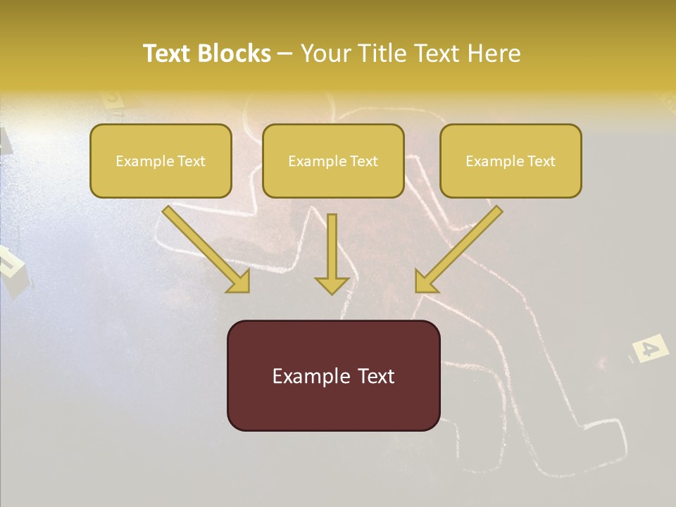 Policeman Silhouette Officer PowerPoint Template
