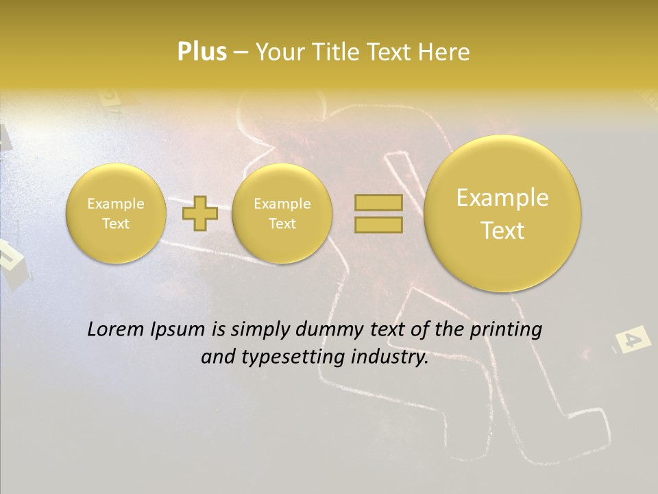 Policeman Silhouette Officer PowerPoint Template