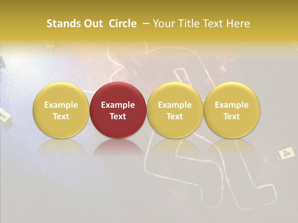 Policeman Silhouette Officer PowerPoint Template