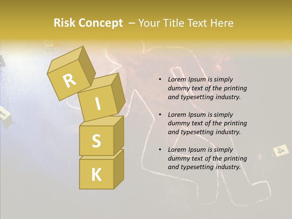 Policeman Silhouette Officer PowerPoint Template