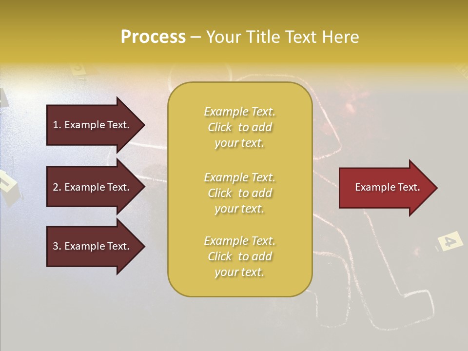 Policeman Silhouette Officer PowerPoint Template