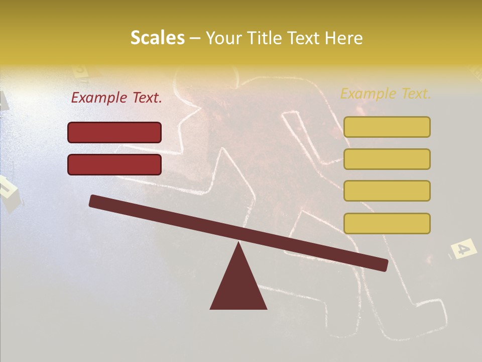 Policeman Silhouette Officer PowerPoint Template