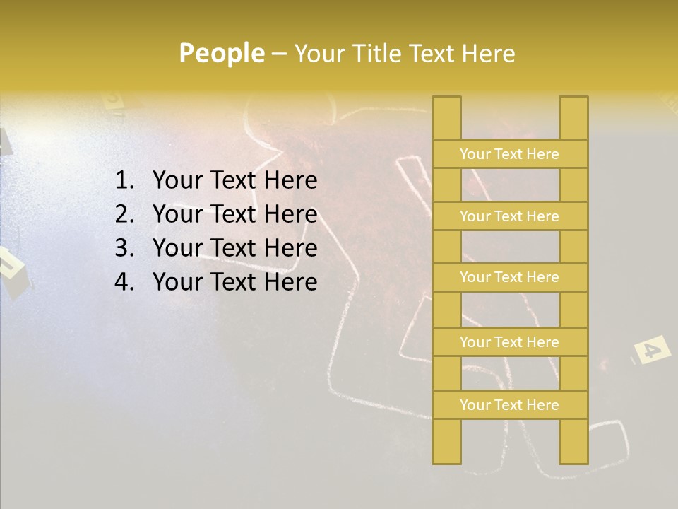 Policeman Silhouette Officer PowerPoint Template