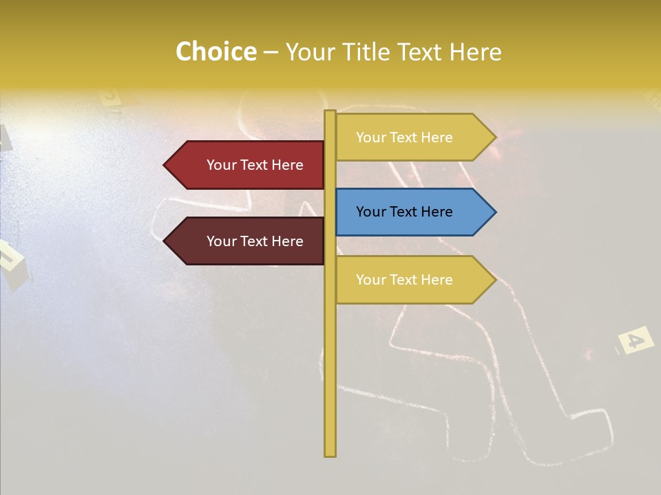 Policeman Silhouette Officer PowerPoint Template