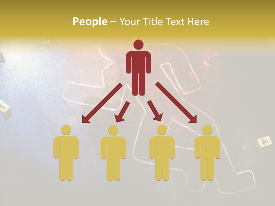 Policeman Silhouette Officer PowerPoint Template