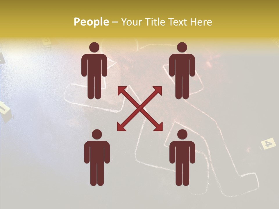 Policeman Silhouette Officer PowerPoint Template