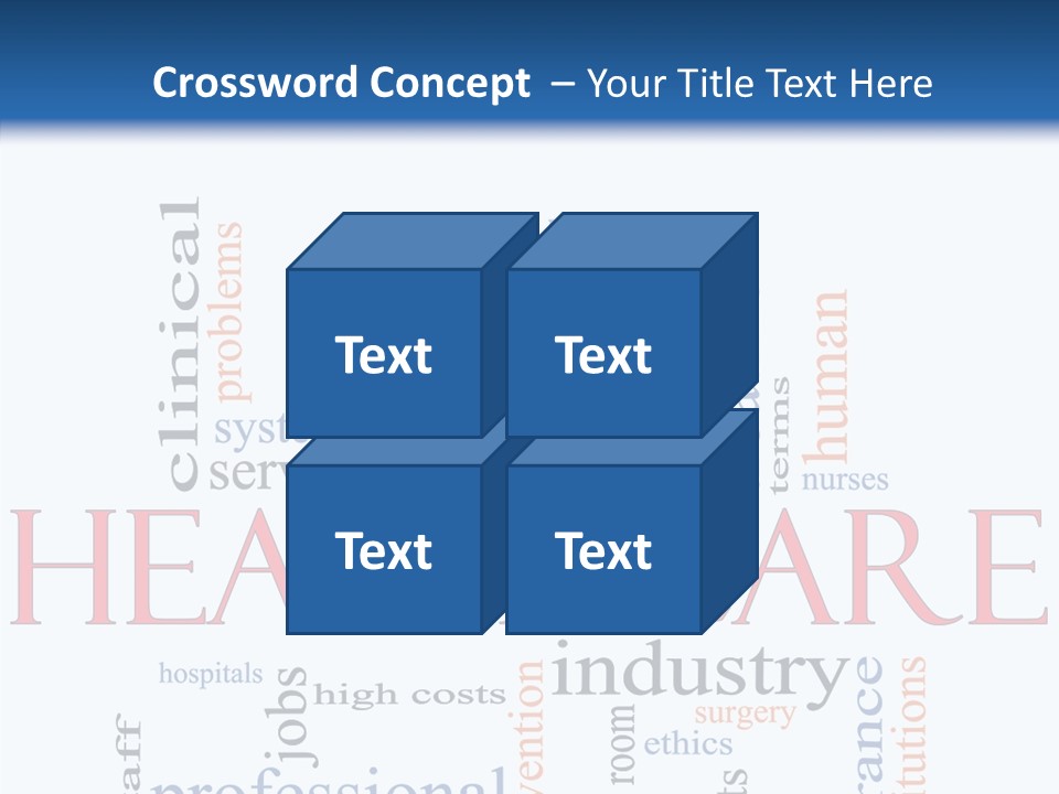 Systems Word Industry PowerPoint Template