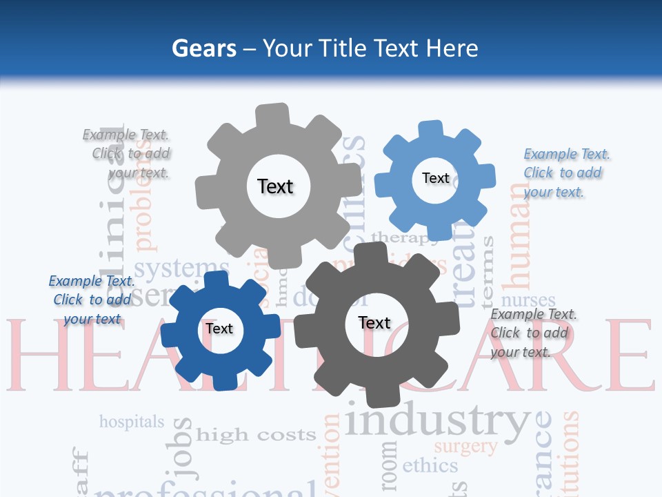Systems Word Industry PowerPoint Template