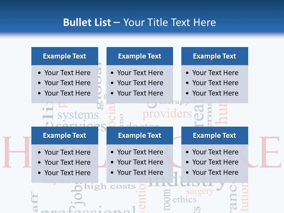 Systems Word Industry PowerPoint Template