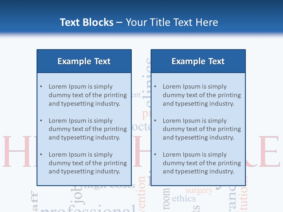 Systems Word Industry PowerPoint Template