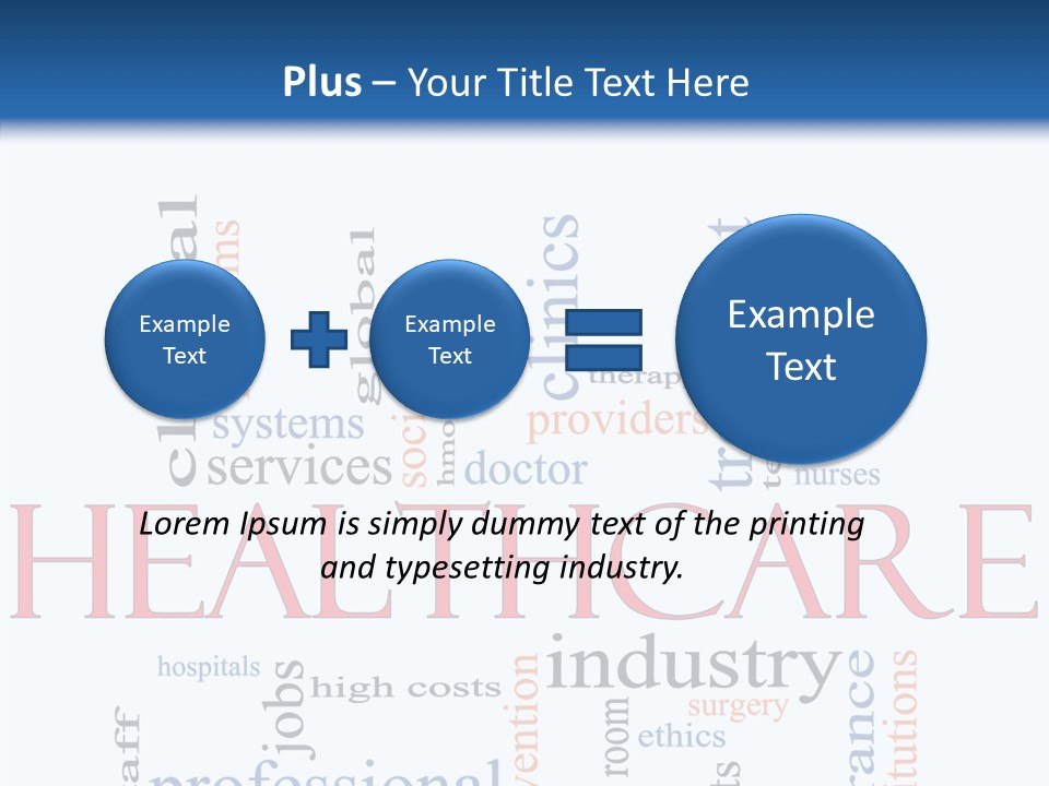 Systems Word Industry PowerPoint Template