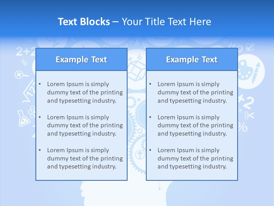 Human Process Idea PowerPoint Template