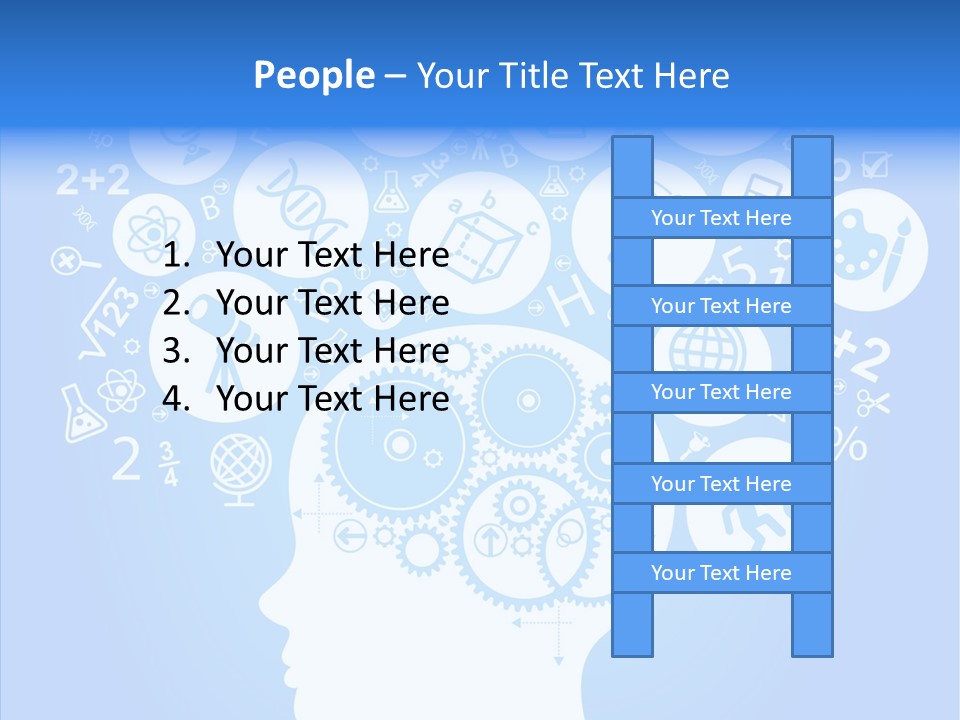 Human Process Idea PowerPoint Template