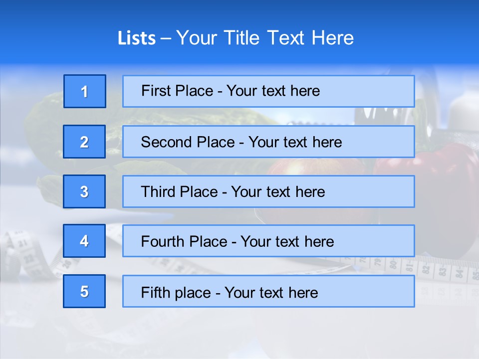 Care Size Energy PowerPoint Template