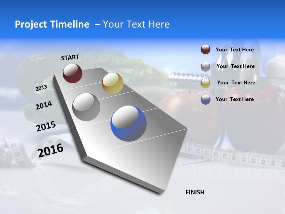 Care Size Energy PowerPoint Template