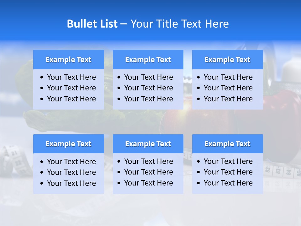 Care Size Energy PowerPoint Template