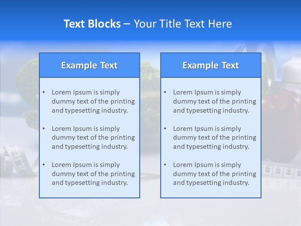 Care Size Energy PowerPoint Template