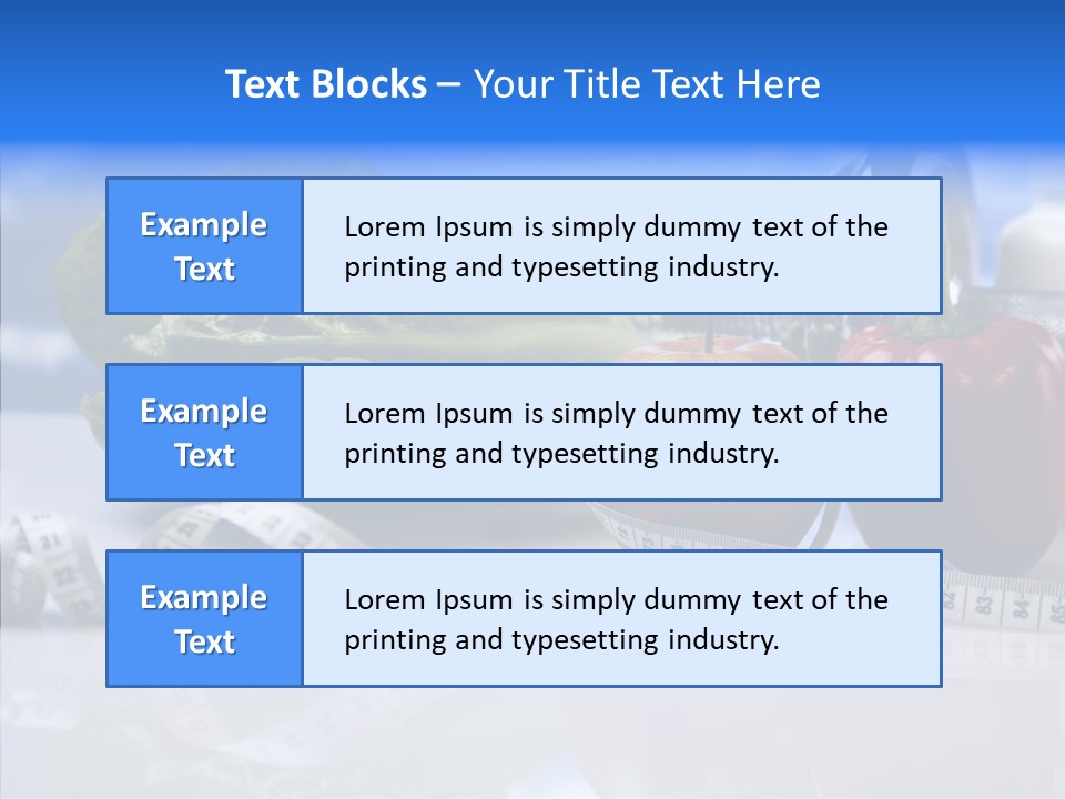 Care Size Energy PowerPoint Template