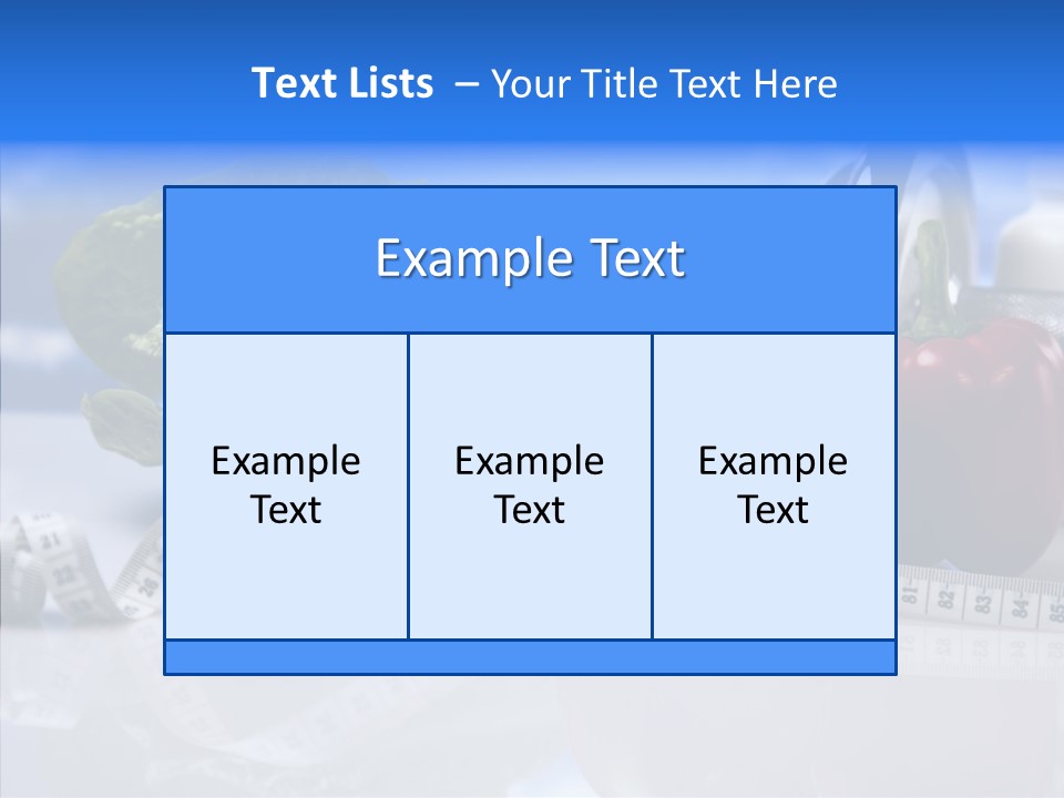 Care Size Energy PowerPoint Template
