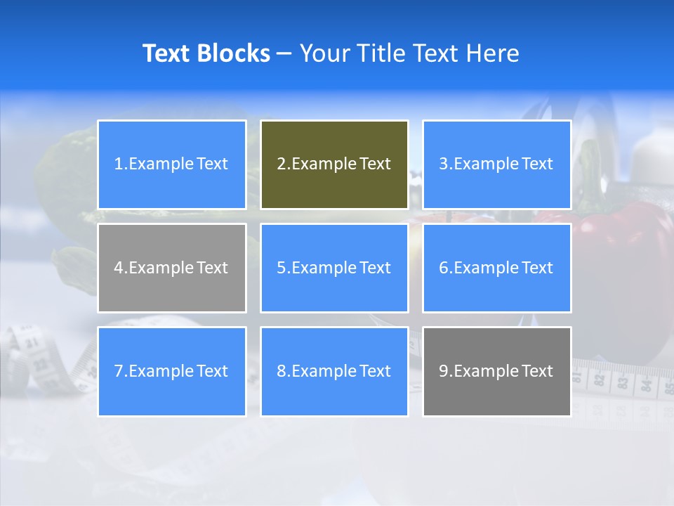Care Size Energy PowerPoint Template