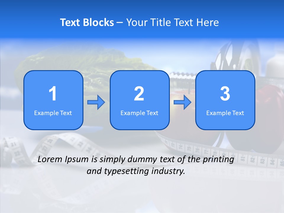 Care Size Energy PowerPoint Template