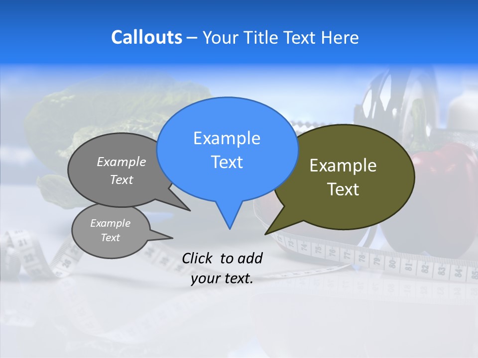 Care Size Energy PowerPoint Template