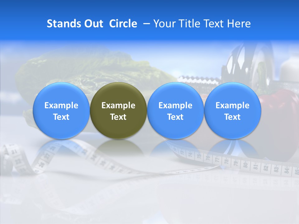 Care Size Energy PowerPoint Template