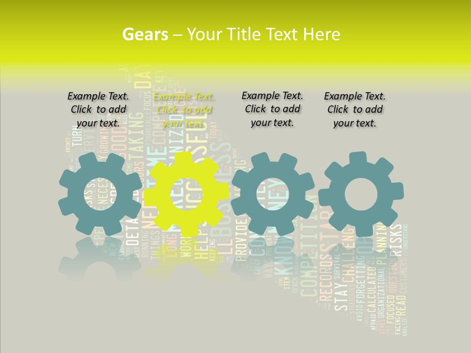 Capitalism Denture Absurd PowerPoint Template