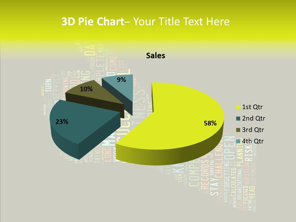 Capitalism Denture Absurd PowerPoint Template