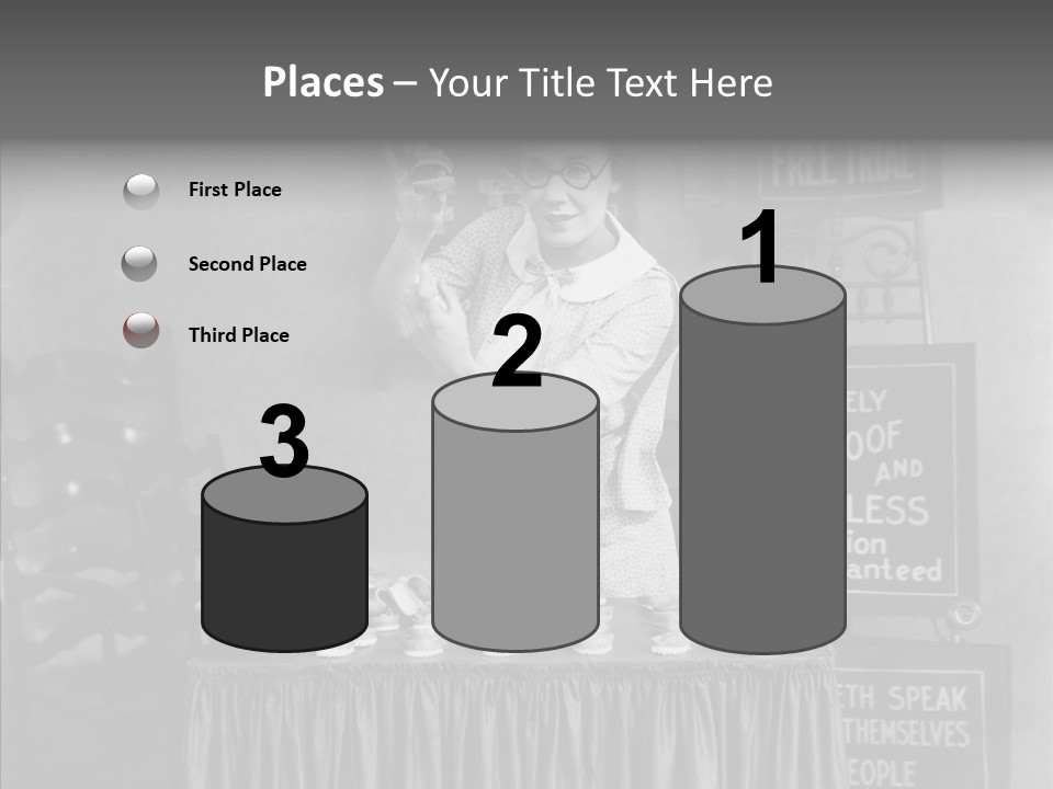 Capitalism Denture Absurd PowerPoint Template