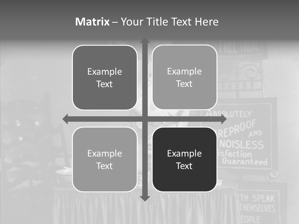 Capitalism Denture Absurd PowerPoint Template
