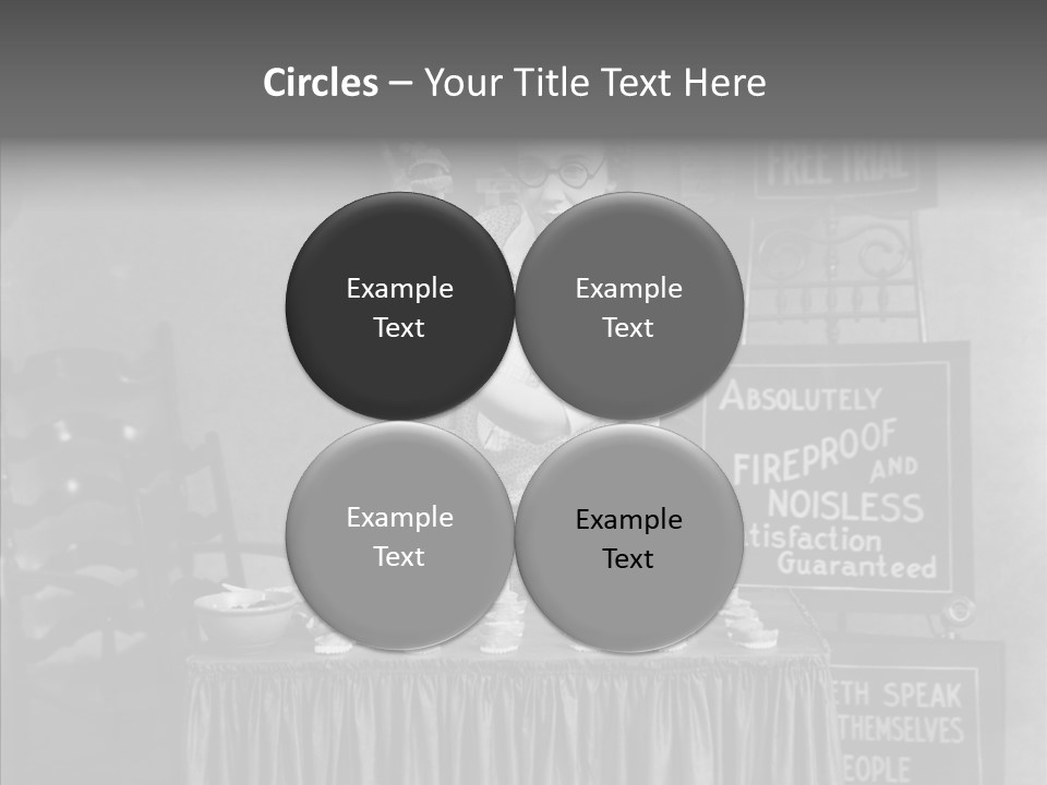 Capitalism Denture Absurd PowerPoint Template