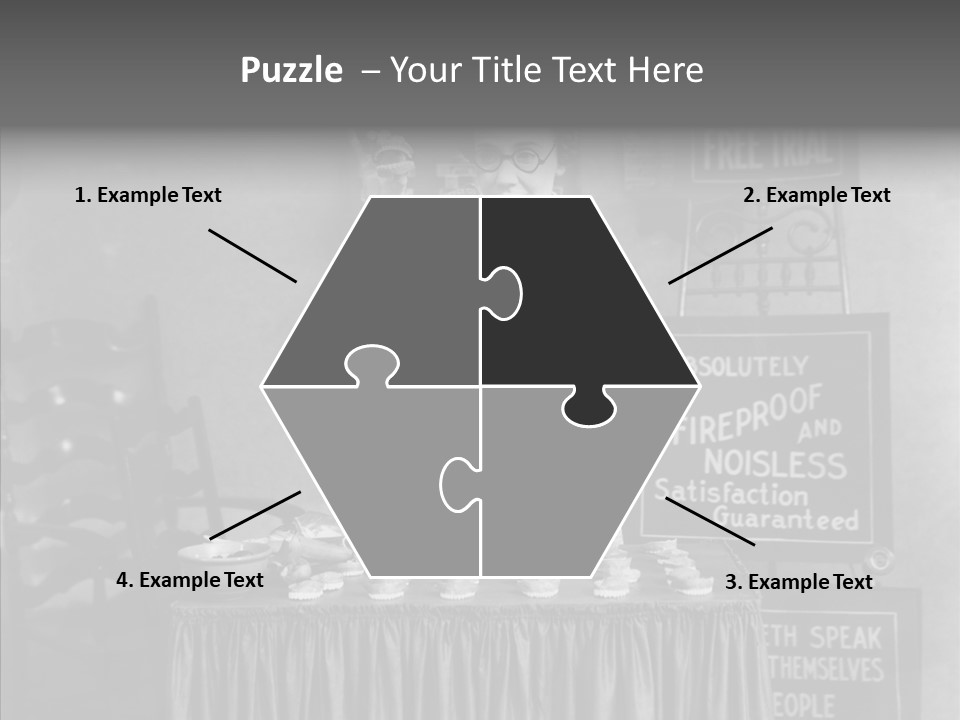 Capitalism Denture Absurd PowerPoint Template