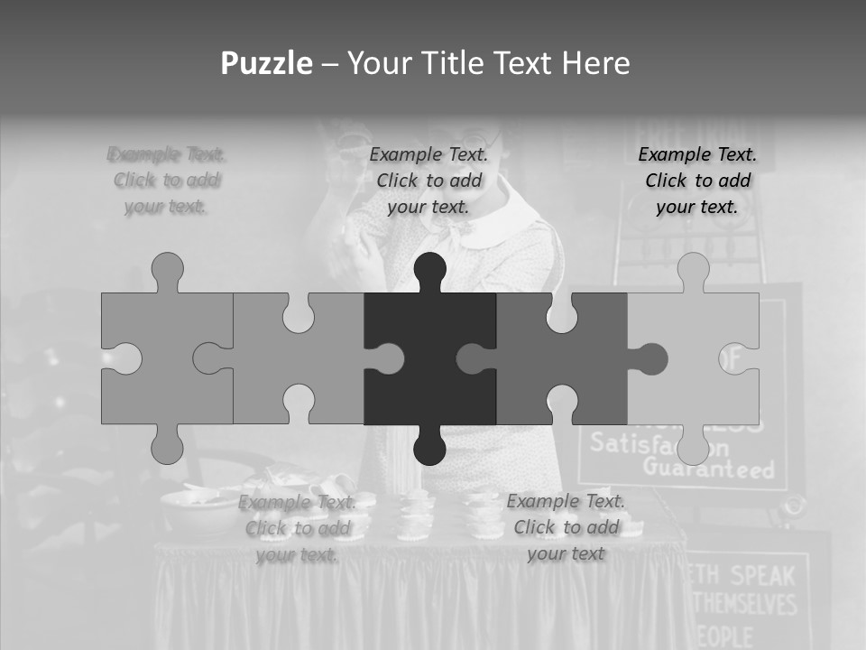 Capitalism Denture Absurd PowerPoint Template