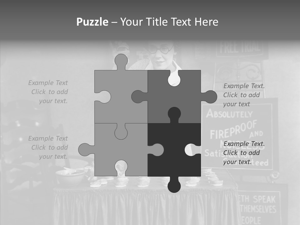 Capitalism Denture Absurd PowerPoint Template