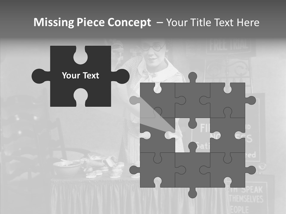 Capitalism Denture Absurd PowerPoint Template