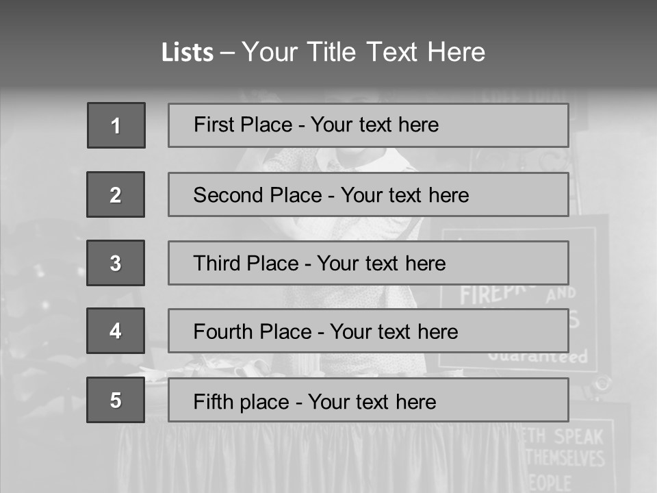 Capitalism Denture Absurd PowerPoint Template