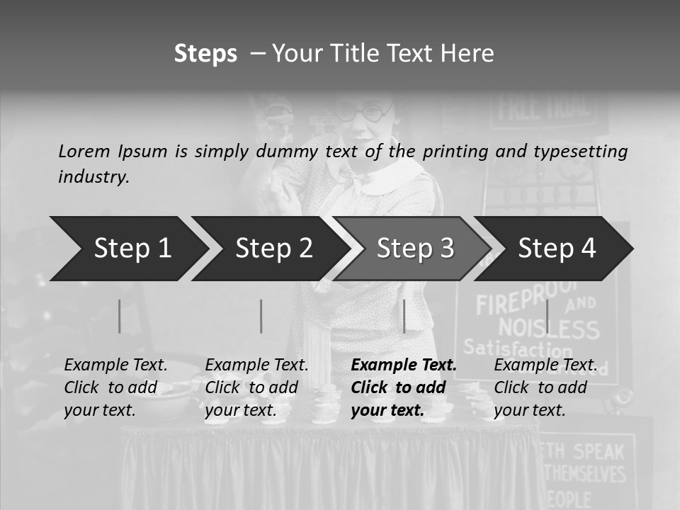 Capitalism Denture Absurd PowerPoint Template