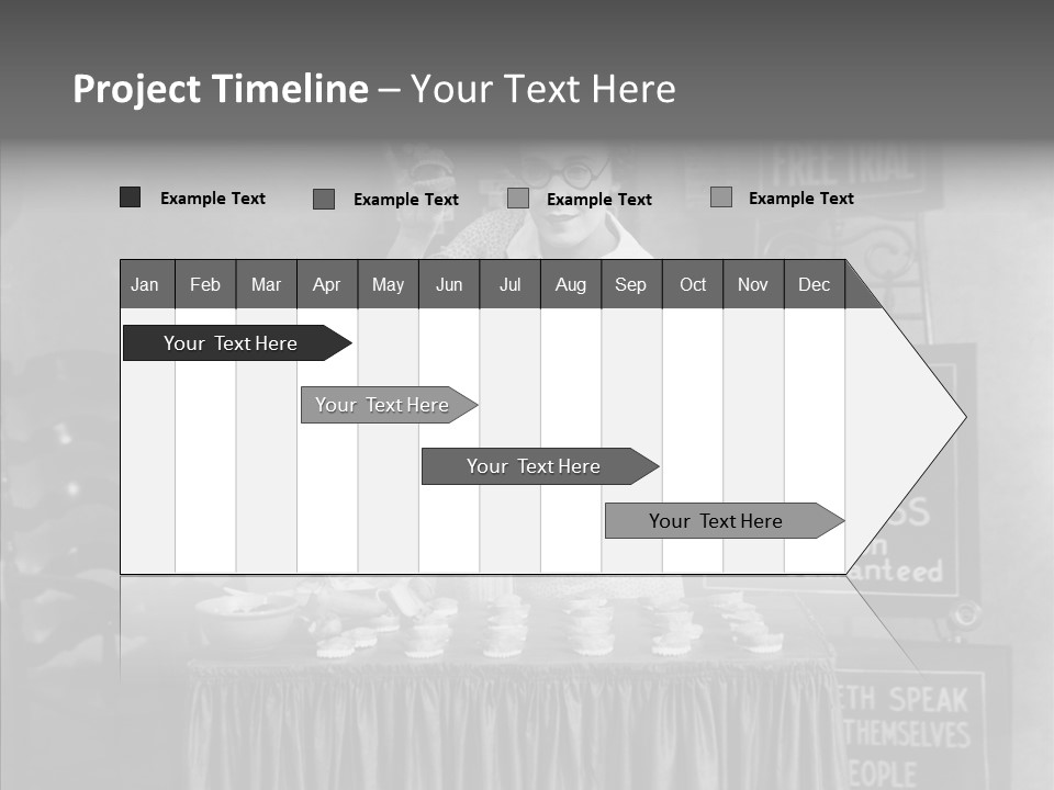 Capitalism Denture Absurd PowerPoint Template