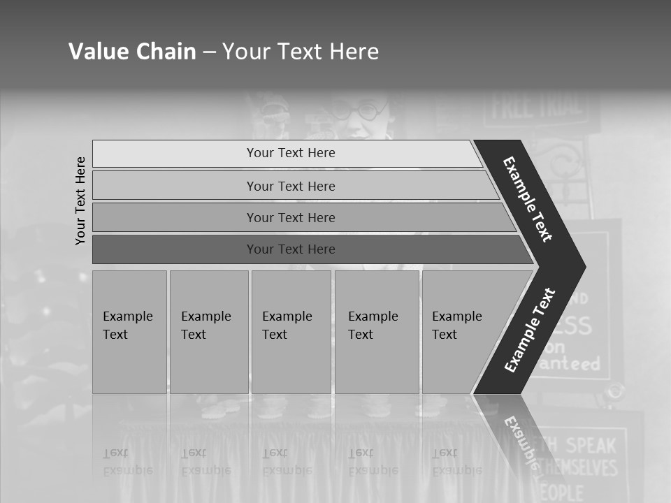 Capitalism Denture Absurd PowerPoint Template