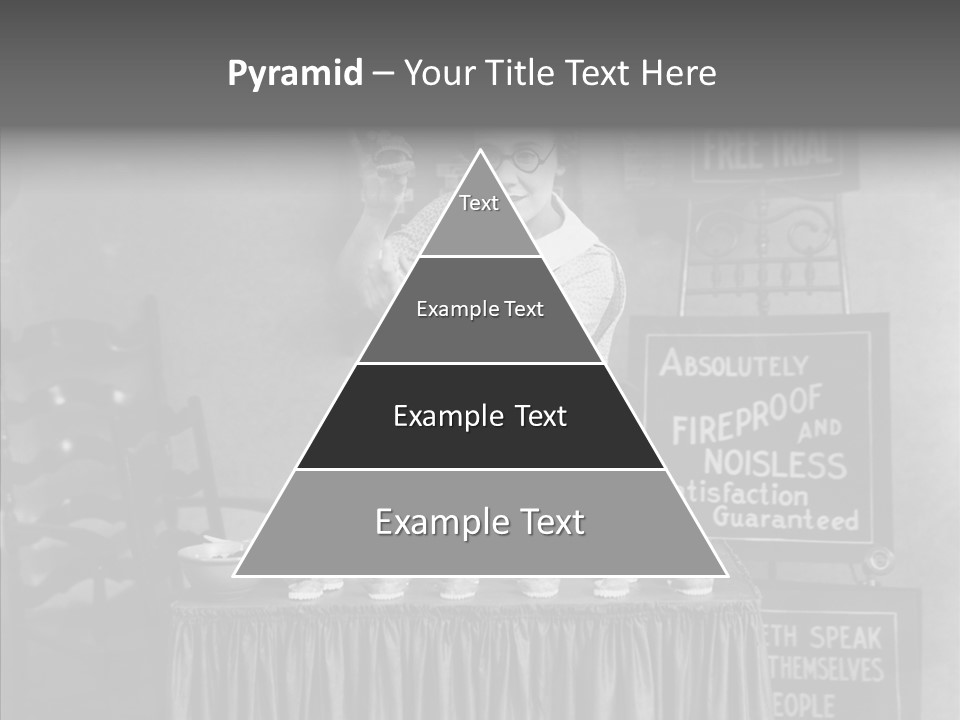Capitalism Denture Absurd PowerPoint Template