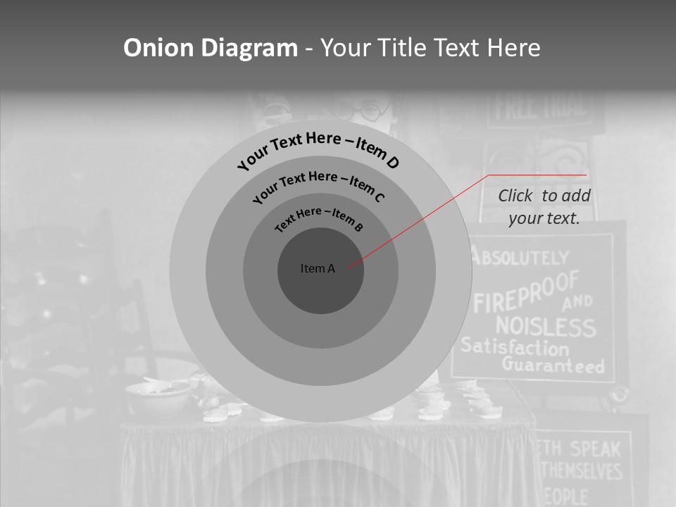 Capitalism Denture Absurd PowerPoint Template